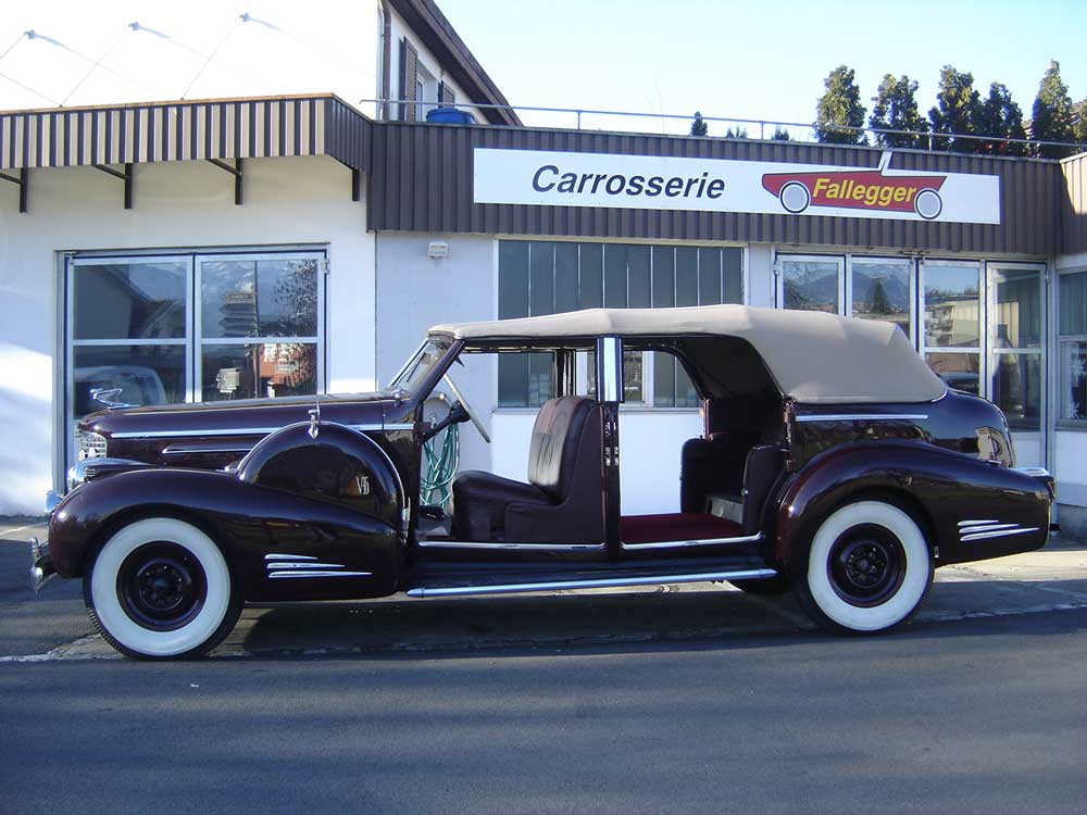 Arbeiten der Carrosserie Fallegger