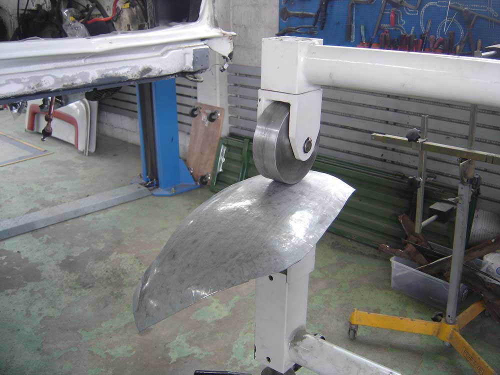 Arbeiten der Carrosserie Fallegger