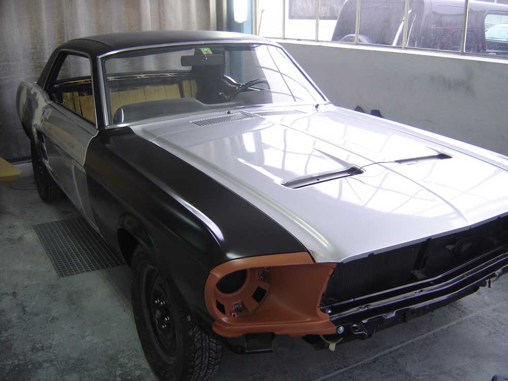 Arbeiten der Carrosserie Fallegger